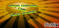 Amigos  Divertidos  Com  Mentes  Brilhantes - Animovaný GIF zadarmo