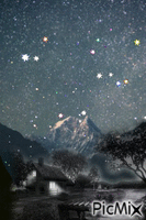 Until the stars fall from the Galaxy - Безплатен анимиран GIF