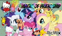 Friendship is magic :) アニメーションGIF