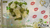 warm kisses for you my love - GIF animate gratis