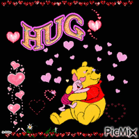 hug GIF animé