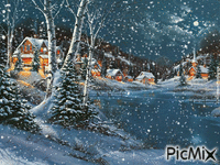 Winter GIF animasi