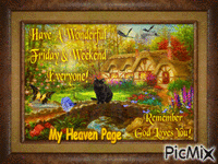 Have a Wonderful Friday & Weekend Everyone! - Безплатен анимиран GIF