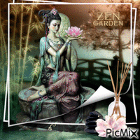 Zen Garden animovaný GIF