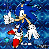Sonic the Hedgehog - Ingyenes animált GIF