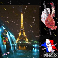 PARIS c'EST la FRANCE - Concours Maelllili33 GIF animé