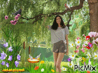 jardin de réve animovaný GIF