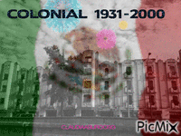Bandera Colonial - Бесплатный анимированный гифка