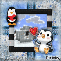 ♥Penguin with Heart♥