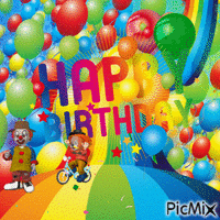 HAPPY BIRTHDAY MY SWEET ALELUNA;) - Бесплатный анимированный гифка