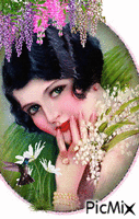 Vintage Beauty animeret GIF