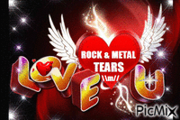 ROCK & METAL TEARS - Gratis animeret GIF