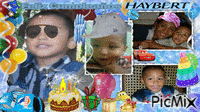 cumpleaños  haybert - Gratis animeret GIF