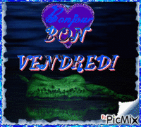 bonjour bon vendredi - Бесплатный анимированный гифка