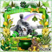 17. March. Happy St. Patricks Day 13 Animated GIF