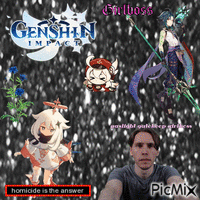 Gaslight, Genshin Impact, Girlboss animált GIF