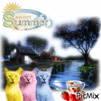 Sweet Summer Bliss GIF animé