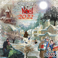 JOYEUX NOEL 2022 - Безплатен анимиран GIF