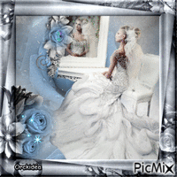 Portrait mariée - Δωρεάν κινούμενο GIF