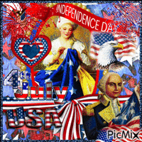 Happy 4th of July - Vintage