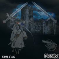 Jeanne d'Arc - GIF animé gratuit