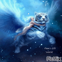 Tiger Rider - Free animated GIF