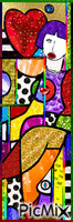 Mosaico. animovaný GIF