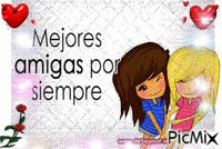 mejores amigas - Free animated GIF