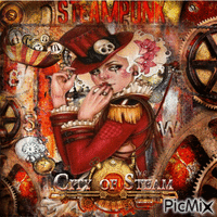Steampunk woman