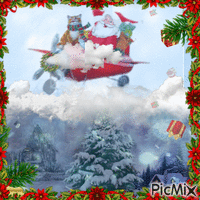 Santa Claus is coming 3 - GIF animé gratuit