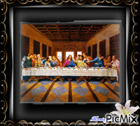 The Last Supper animerad GIF