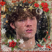 sam winchester fiending for that christmas spirit анимирани ГИФ