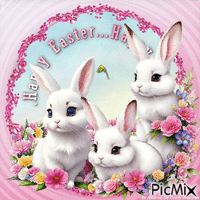 Happy Easter - Darmowy animowany GIF