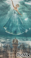 Sea Castle's Queen - Ingyenes animált GIF