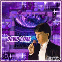 [#]David Lyme in Purple Tones[#] Animated GIF