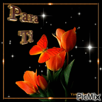 tulipanes - GIF animado gratis