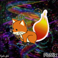 Foxkeh animuotas GIF