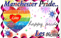 Manchester Pride - Animovaný GIF zadarmo