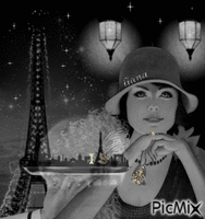 magic nights in Paris ... - Ilmainen animoitu GIF