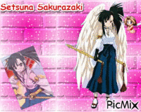 Setsuna Sakurazaki - Бесплатный анимированный гифка
