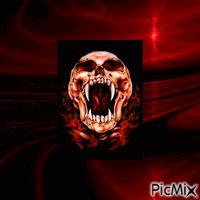 Red Skull - Бесплатный анимированный гифка