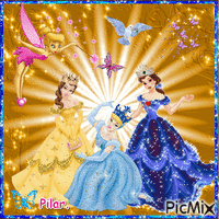 Princesas. - GIF animate gratis