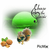 Chase The Music анимиран GIF