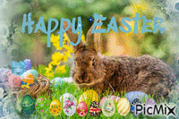 Happy Easter!   🙂🐰🥚 GIF animado