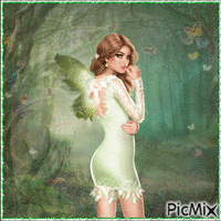 woman fairy GIF animé