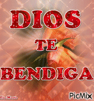 Dios te bendiga - Zdarma animovaný GIF