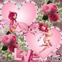 Coeur love mia Animated GIF