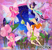 cute fairy  laurachan GIF animé