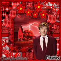 {{♦William Moseley in Red♦}} - Gratis animeret GIF