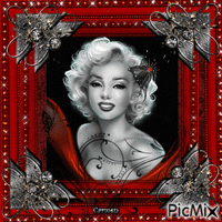 Marilyn Monroe - Darmowy animowany GIF